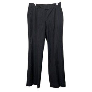 Anne Klein Women’s Pinstripe Wide-Leg Suit Pants, Size 8